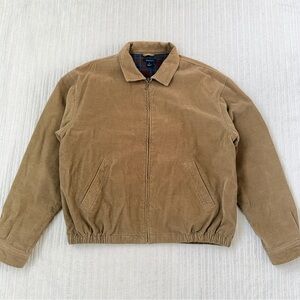 Vintage Gant Men's Corduroy Windcheater Full Zip Harrington Bomber Jacket | XL